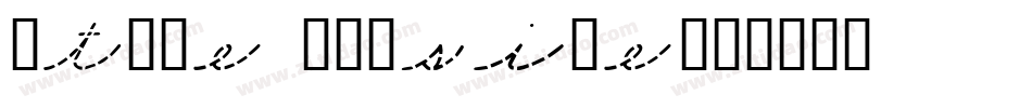 Mtype Cursive字体转换